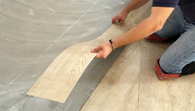 Vinyl installation | VRR Flooring